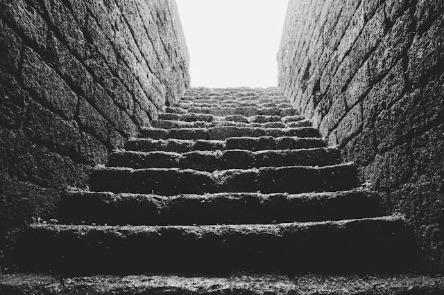 stone steps